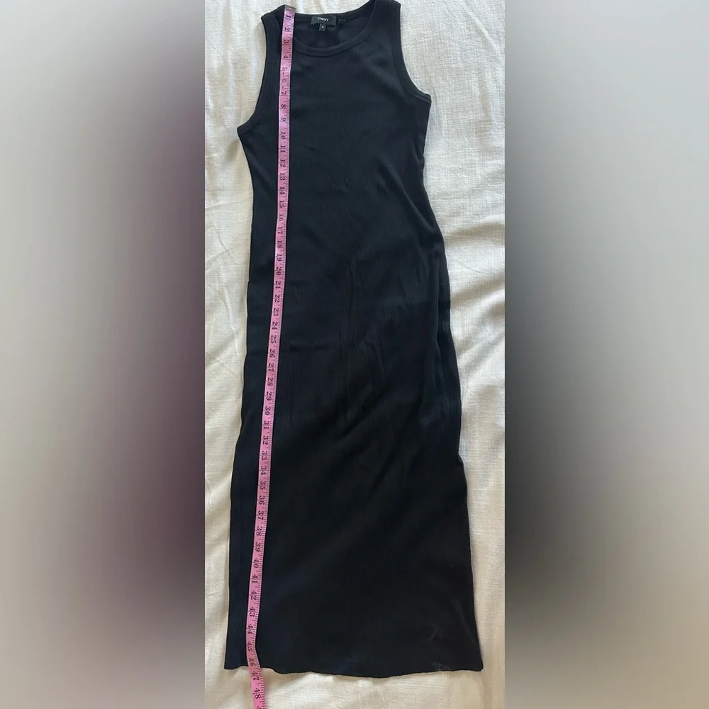 Theory Black Racer Tank Dress - Picture 5 of 6